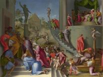 Joseph's Brothers Beg for Help (From Scenes from the Story of Josep), Ca 1515-Pontormo-Giclee Print