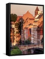 Ponts-Couverts, Strasbourg, Alsace, France-Doug Pearson-Framed Stretched Canvas