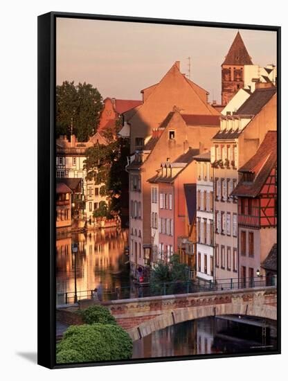 Ponts-Couverts, Strasbourg, Alsace, France-Doug Pearson-Framed Stretched Canvas