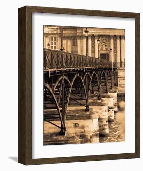 Ponts des Arts-Marina Drasnin Gilboa-Framed Art Print