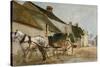 Pony and Cart-Joseph Crawhall-Stretched Canvas