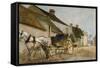 Pony and Cart-Joseph Crawhall-Framed Stretched Canvas