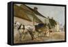 Pony and Cart-Joseph Crawhall-Framed Stretched Canvas