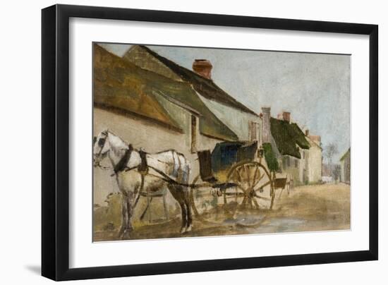 Pony and Cart-Joseph Crawhall-Framed Giclee Print