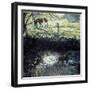 Pony and Dog in a Field, 2000-Peter Wilson-Framed Giclee Print