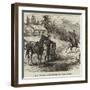 Pony Express, Rocky Mountains, North America-null-Framed Giclee Print