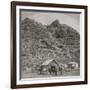 Pony Express Stop Hanging Rock-Weber Station, Utah-Andrew J. Russell-Framed Art Print