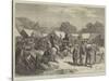 Pony Fair in the New Forest-George Bouverie Goddard-Stretched Canvas