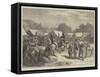 Pony Fair in the New Forest-George Bouverie Goddard-Framed Stretched Canvas