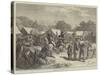 Pony Fair in the New Forest-George Bouverie Goddard-Stretched Canvas