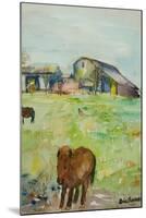 Pony in the Farm Meadow, East Green, 1980-Brenda Brin Booker-Mounted Giclee Print