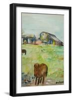 Pony in the Farm Meadow, East Green, 1980-Brenda Brin Booker-Framed Giclee Print