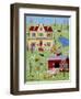 Pony Party-Susan Henke Fine Art-Framed Giclee Print