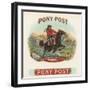 Pony Post-Art Of The Cigar-Framed Giclee Print