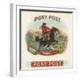Pony Post-Art Of The Cigar-Framed Giclee Print