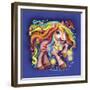 Pony Rainbow-Olga And Alexey Drozdov-Framed Giclee Print