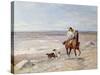 Pony Ride on the Beach-Heywood Hardy-Stretched Canvas