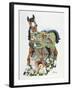 Pony Tails-Jenny Newland-Framed Giclee Print