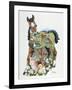 Pony Tails-Jenny Newland-Framed Giclee Print