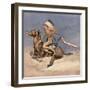 Pony War Dance-Frederic Sackrider Remington-Framed Giclee Print