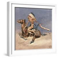 Pony War Dance-Frederic Sackrider Remington-Framed Giclee Print