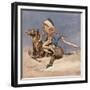 Pony War Dance-Frederic Sackrider Remington-Framed Giclee Print