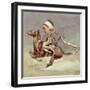 Pony War Dance-Frederic Sackrider Remington-Framed Giclee Print