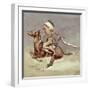 Pony War Dance-Frederic Sackrider Remington-Framed Giclee Print