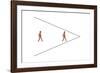 Ponzo's Illusion-Science Photo Library-Framed Photographic Print