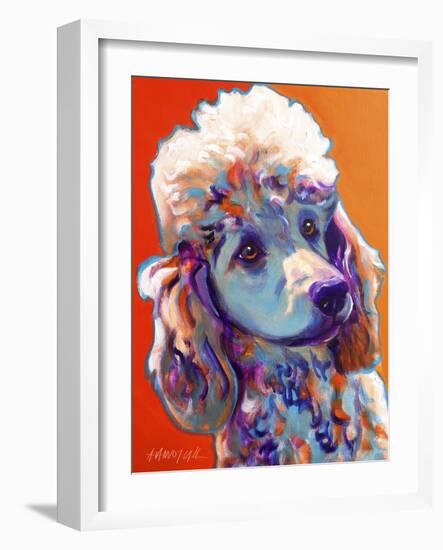 Poodle - Bonnie-Dawgart-Framed Giclee Print