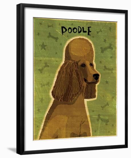 Poodle (brown)-John Golden-Framed Giclee Print