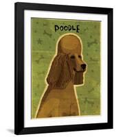 Poodle (brown)-John Golden-Framed Giclee Print