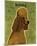 Poodle (brown)-John Golden-Mounted Giclee Print