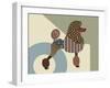 Poodle Dog-Lanre Adefioye-Framed Giclee Print