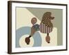 Poodle Dog-Lanre Adefioye-Framed Giclee Print