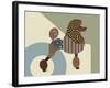 Poodle Dog-Lanre Adefioye-Framed Giclee Print