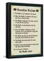 Poodle House Rules-null-Framed Poster