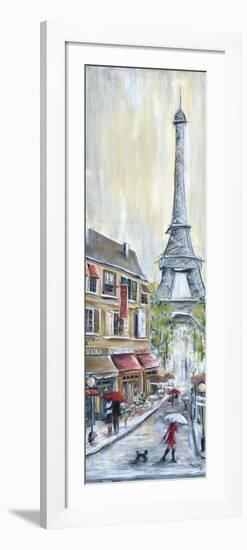 Poodle in Paris-Marilyn Dunlap-Framed Art Print