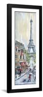 Poodle in Paris-Marilyn Dunlap-Framed Art Print