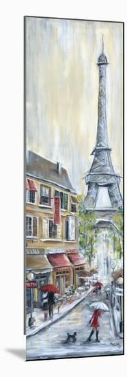 Poodle in Paris-Marilyn Dunlap-Mounted Art Print