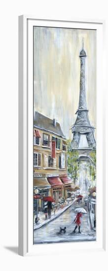 Poodle in Paris-Marilyn Dunlap-Framed Art Print