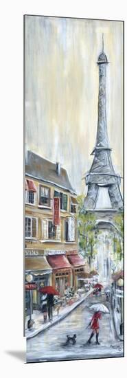 Poodle in Paris-Marilyn Dunlap-Mounted Art Print