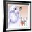 Poodle Love-Tomoyo Pitcher-Framed Giclee Print