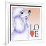 Poodle Love-Tomoyo Pitcher-Framed Giclee Print