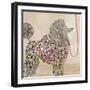 Poodle Portrait-Dominique Vari-Framed Art Print