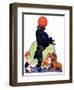 "Poodle Tricks,"June 19, 1926-Robert L. Dickey-Framed Giclee Print