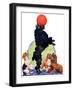 "Poodle Tricks,"June 19, 1926-Robert L. Dickey-Framed Giclee Print