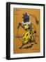 Poodle Wearing Clothes Performs with a Hoop-A. Vitmar-Framed Photographic Print