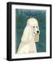 Poodle (white)-John Golden-Framed Giclee Print