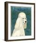 Poodle (white)-John Golden-Framed Giclee Print